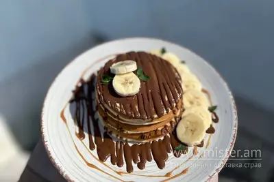 Панкейки з шоколадом та бананом Crispy Place undefined фото