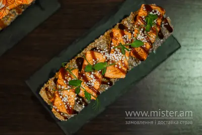 Рол-дог вугор-лосось BAO sushi undefined фото