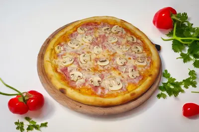 Шинка Сир Гриби 30 см GoGoPizza - ХБК undefined фото