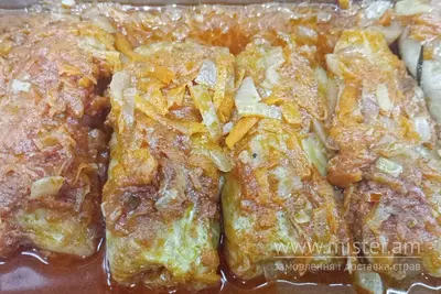 Голубці з м`ясом і рисом Два гуся undefined фото