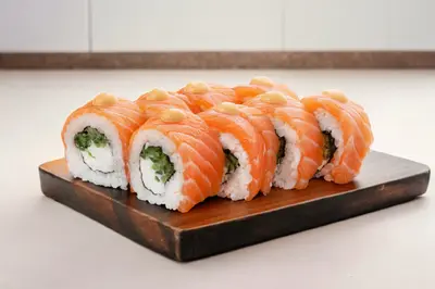 Филадельфия с лососем Пицца и суши Дарницкий район GoGoPizza & SUSHIGO! undefined фото
