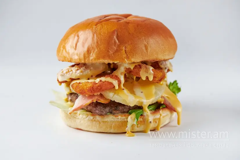 Бургер "Джоні Пайнеплсід" - "Шалений Патрік" в Кропивницькому фото 