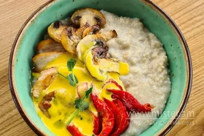 Цільнозернова вівсянка з куркою та овочами Endorphin undefined фото