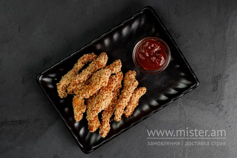 Курячі стріпси з соусом BBQ - "O`GRADY`S" в Сумах фото 