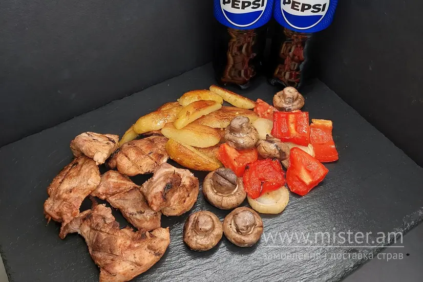 Меню на двох з овочами гриль - "The Grill & PIZZA" в Чернігові фото 