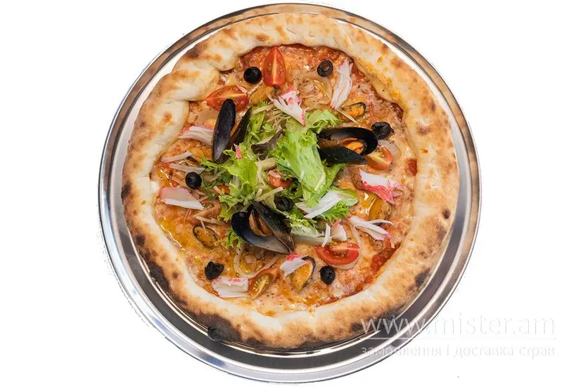 Преміум піца з морепродуктами - "Дядя Pizza" в Луцьку фото