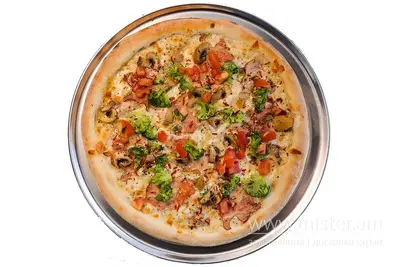 Піца з куркою, броколі та грибами Дядя Pizza undefined фото