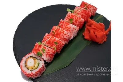 Рол "Каліфорнія" з креветкою темпура Дядя Pizza undefined фото