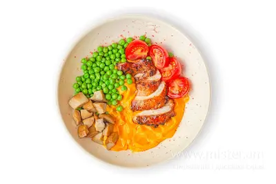 Боул з бататом та смаженою курочкою Salad Day  undefined фото