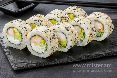Філадельфія з креветкою в кунжуті Sushi Master undefined фото
