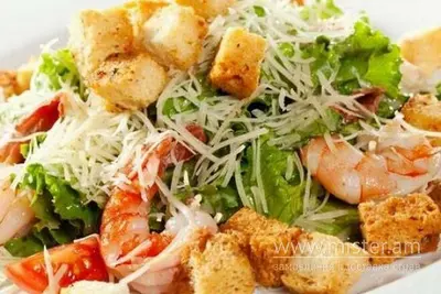 Салат "Цезар" з креветками Salad Day  undefined фото