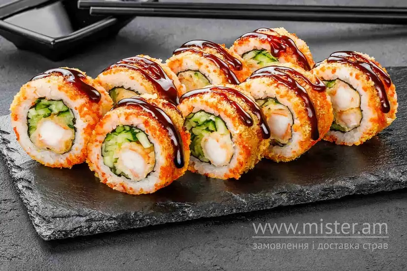 Кранч з креветкою - "Sushi Master" в Сумах фото 
