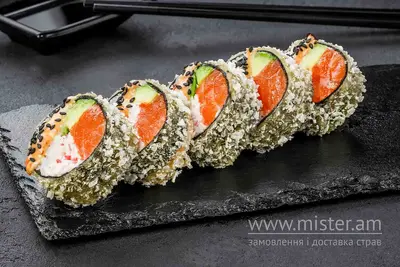Темпура рол з лососем Sushi Master undefined фото
