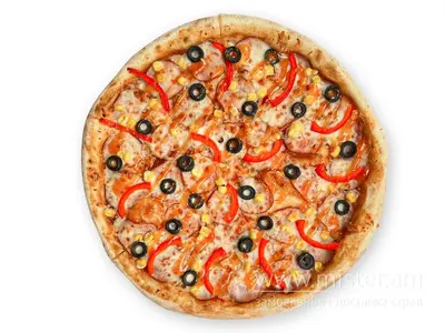 Піца "Шинка BBQ" 38 см IQ Pizza undefined фото