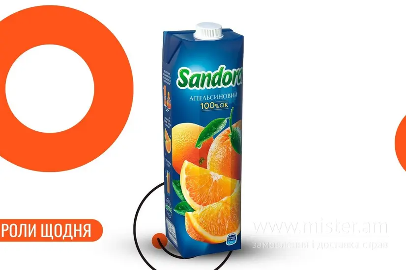 Сік апельсиновий Sandora 0,95 л - "We Sushi" в Івано-Франківську фото 