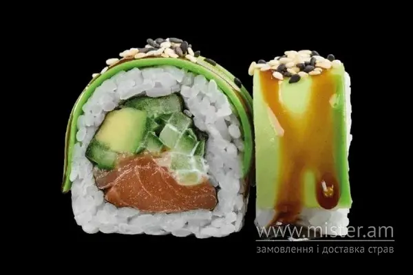Рол "Зелений дракон" - "Pronto Pizza" в Вінниці фото