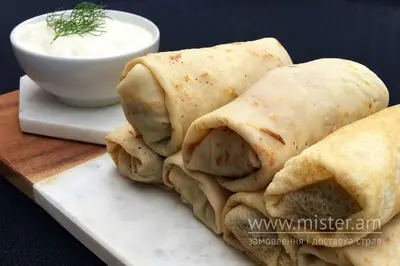 Млинці з куркою та грибами The Grill & PIZZA undefined фото