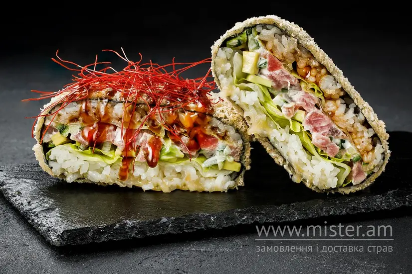 Суші бургер з тунцем - "Sushi Master" в Сумах фото