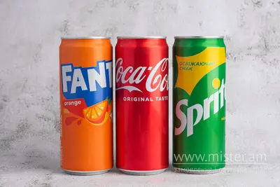 Напій "Coca-Cola", "Fanta", "Sprite" (в асортименті) 0.33 л Крихітка Шу undefined фото