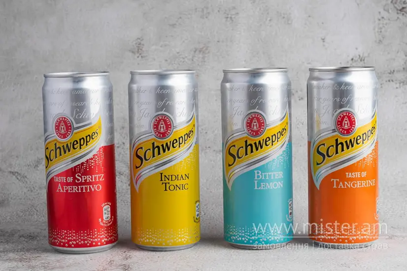 Напій "Schweppes" (в асортименті) - "Крихітка Шу" в Черкасах фото