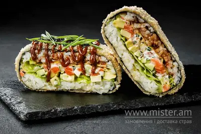Суші бургер з лососем Sushi Master undefined фото