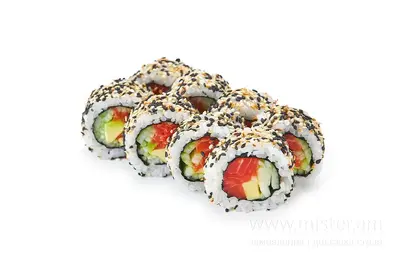 Рол "Каліфорнія" з лососем в кунжуті Dart Sushi undefined фото