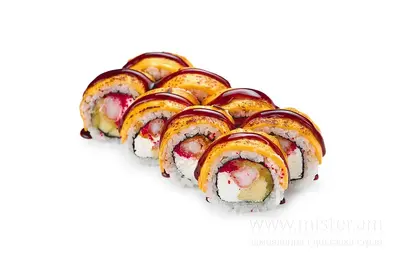 Рол з креветкою темпура та манго Dart Sushi undefined фото