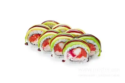 Рол з креветкою темпура та лососем Dart Sushi undefined фото