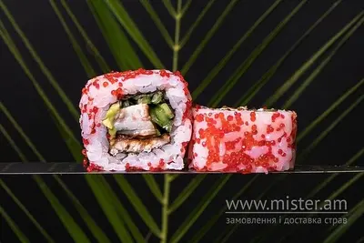 Рол "Каліфорнія тобіко вугор" Американський Пиріг undefined фото