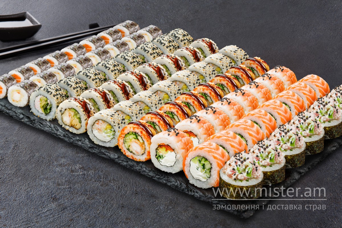 | Sushi Master Житомир. Меню, заказы и доставка. Mister.Am