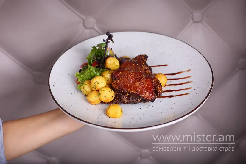 Ребра свинні під соусом BBQ  - "Adaline" в Рівному фото 