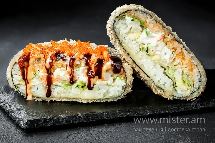 Суші бургер з креветками - "Sushi Master" в Сумах фото