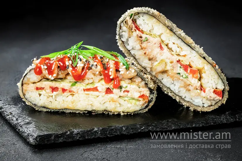 Суші бургер Магуро (гострий) - "Sushi Master" в Сумах фото