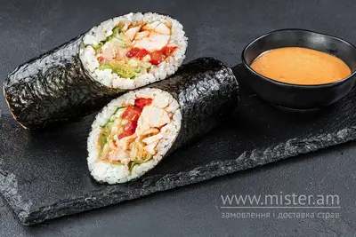 Суші шаурма з куркою Sushi Master undefined фото