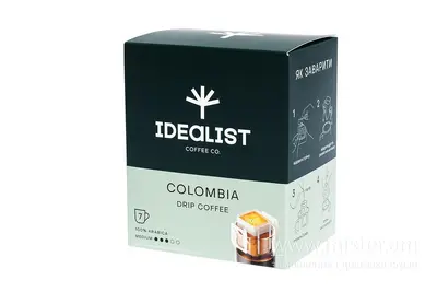 Дріп кава Колумбія (7 шт)/уп. Idealist Coffee undefined фото