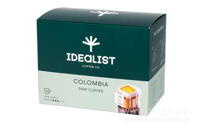 Дріп кава Колумбія (15 шт)/уп. Idealist Coffee undefined фото