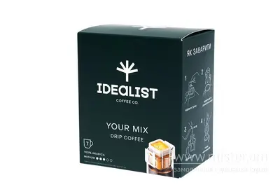 Дріп кава "Твій Мікс" (7 шт)/уп. Idealist Coffee undefined фото