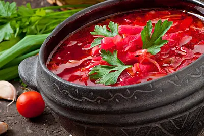 Борщ український велика порція Salad Day  undefined фото