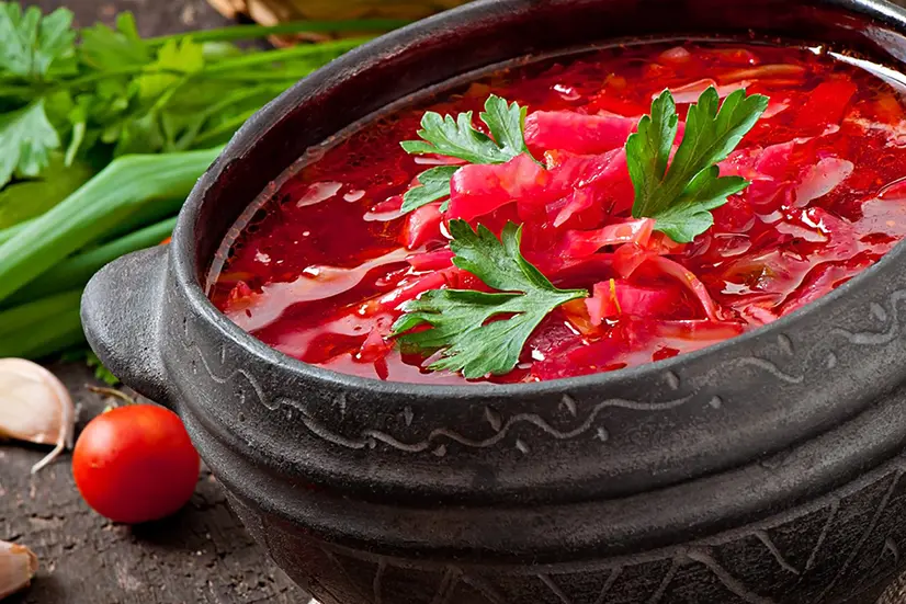 Борщ український велика порція - "Salad Day " в Полтаві фото
