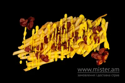 Картопля фрі з мисливськими ковбасками та сирним соусом Pronto Pizza undefined фото