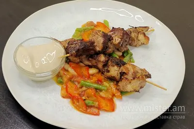 Шашлички з овочами та соусом гриль VIN&GRET undefined фото