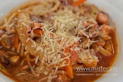 Спагетті з морепродуктами Marmuliada undefined фото