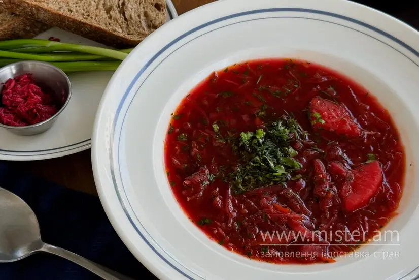 Борщ Vegan - "Small Cafe" в Чернігові фото