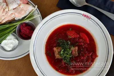 Борщ український з ребром Small Cafe undefined фото