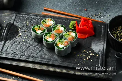 Спрінг рол з лососем Wasabi undefined фото