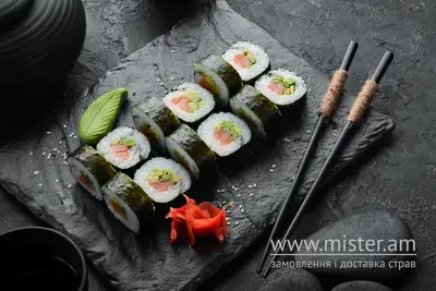 Макі авокадо лосось Wasabi undefined фото