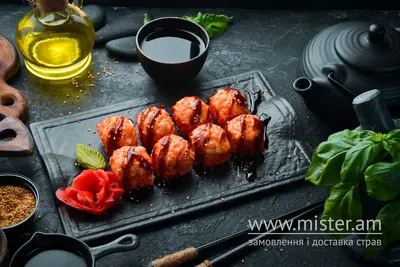 Запечений з креветкою Wasabi undefined фото