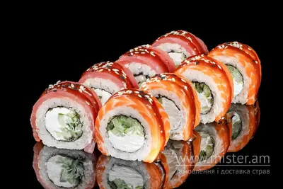 Інь Ян рол з лососем і тунцем EatSushi undefined фото