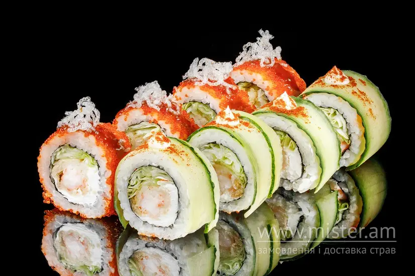 Інь Ян рол з креветкою - "EatSushi" в Кременчуці фото 