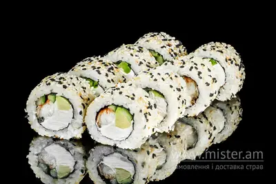 Філадельфія з вугрем в кунжуті EatSushi undefined фото